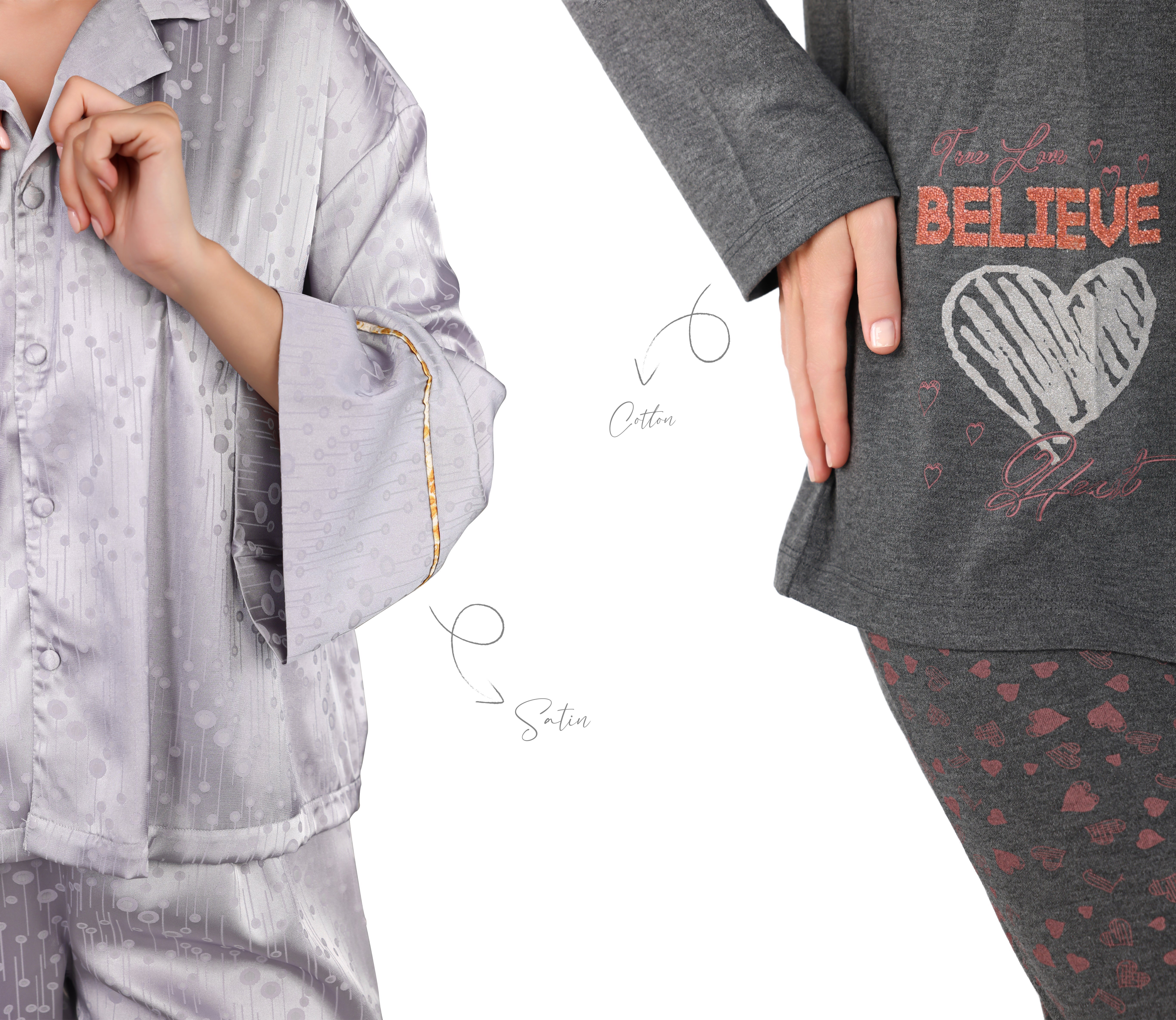 Pyjama satin ou coton : lequel choisir ?