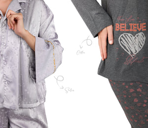 Pyjama satin ou coton : lequel choisir ?