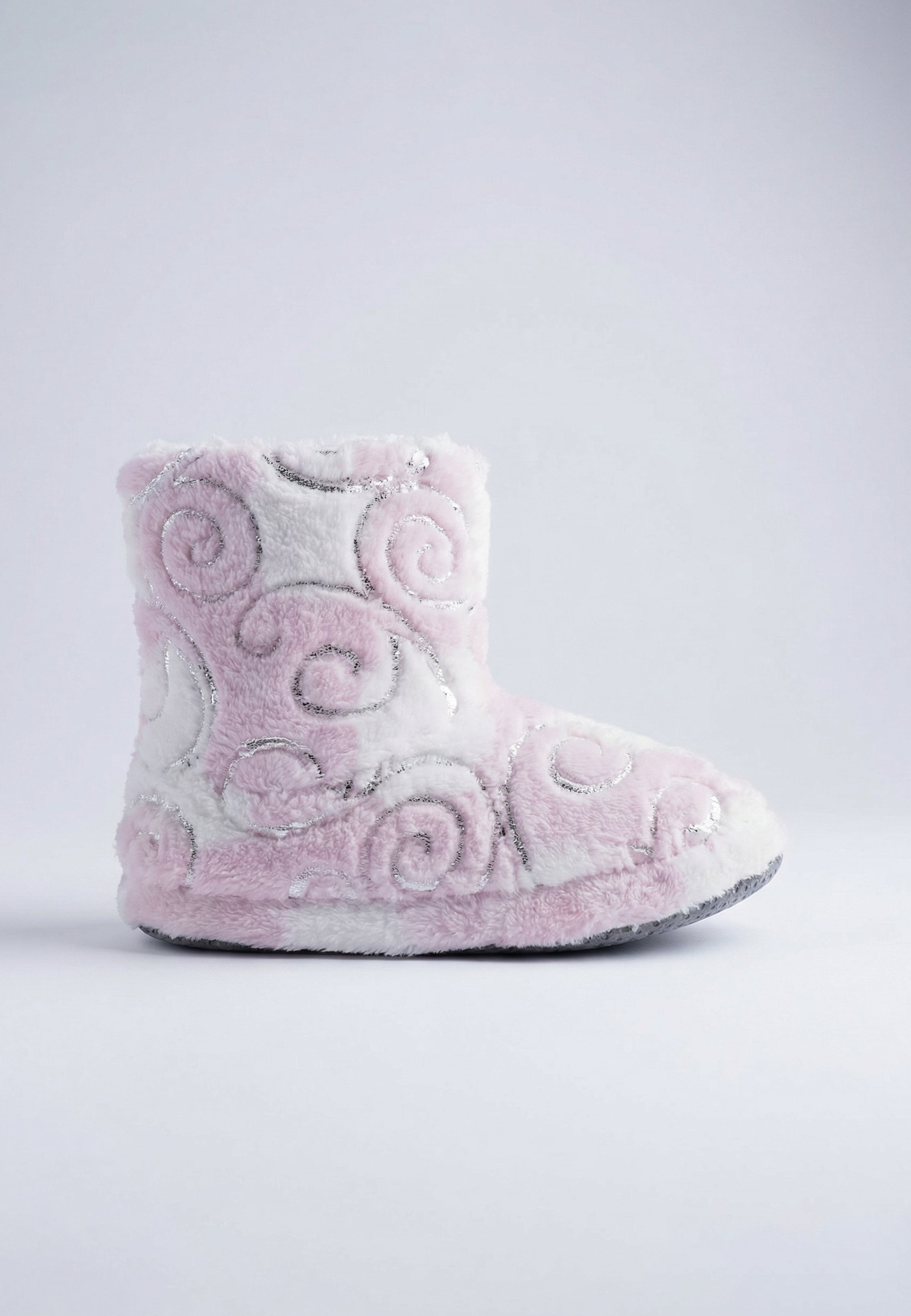 Chaussons Bottines d’Intérieur Motif Spirale
