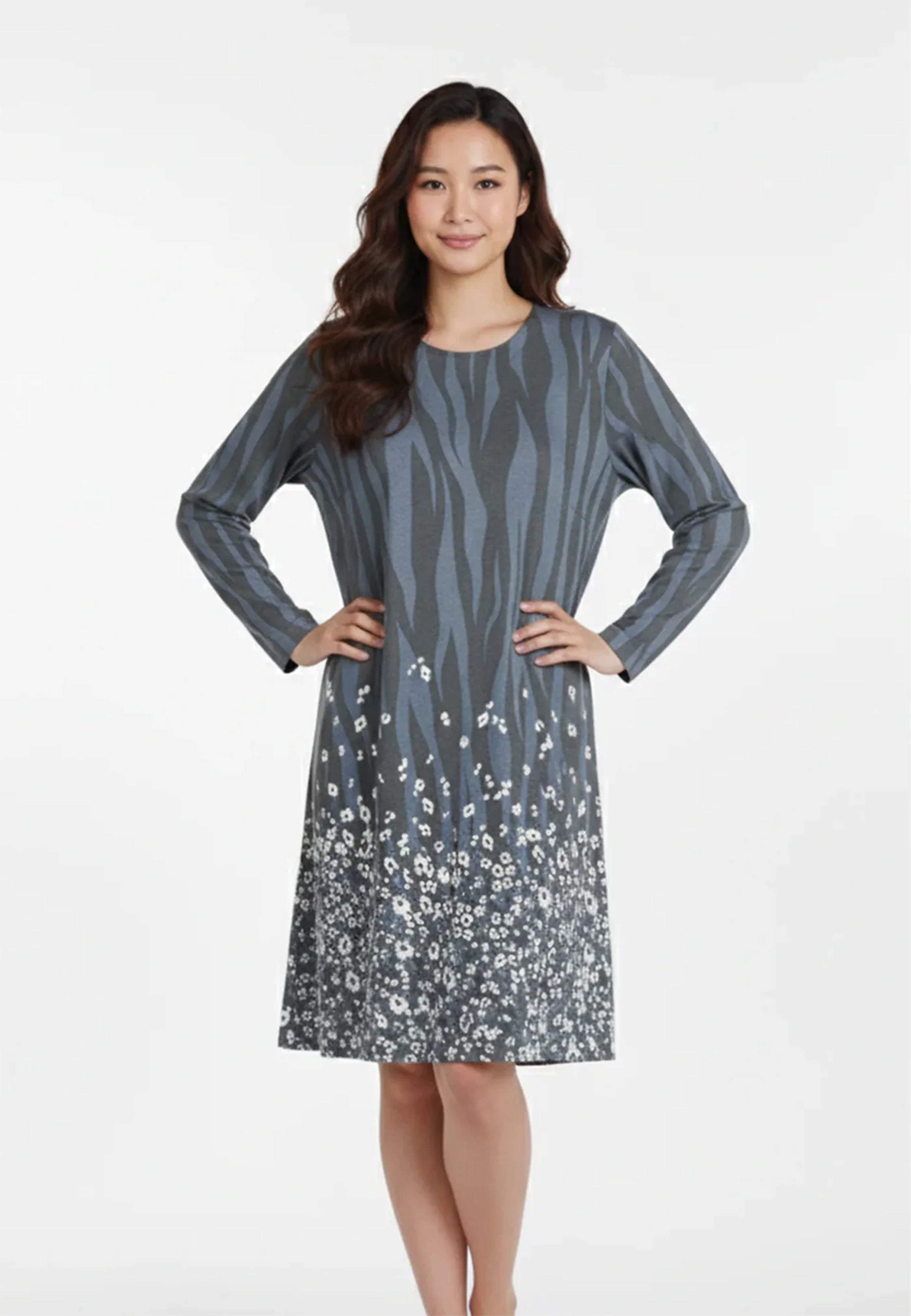 Pyjama Robe Dégradé Floral