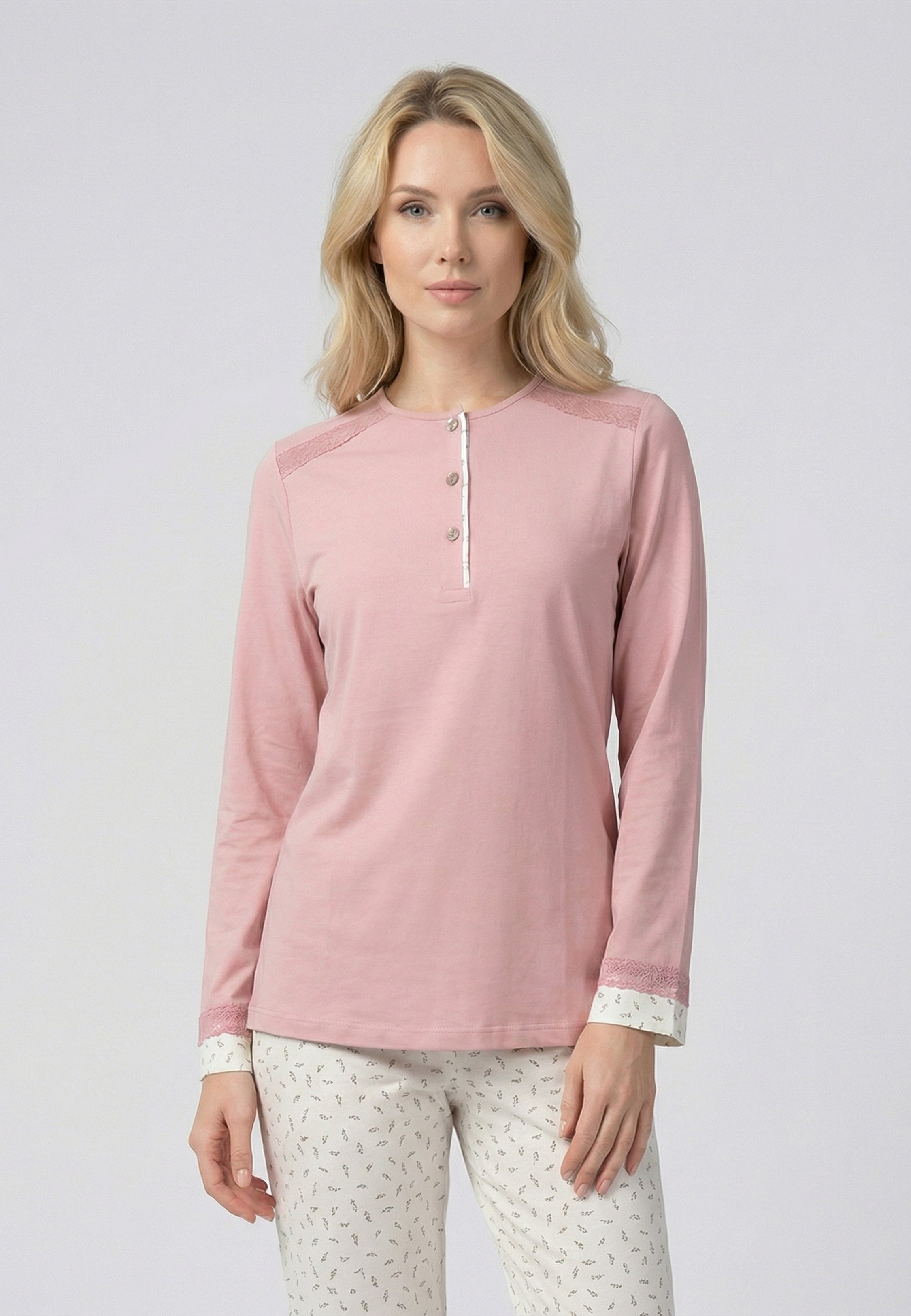 Pyjama Femme en Coton Doux