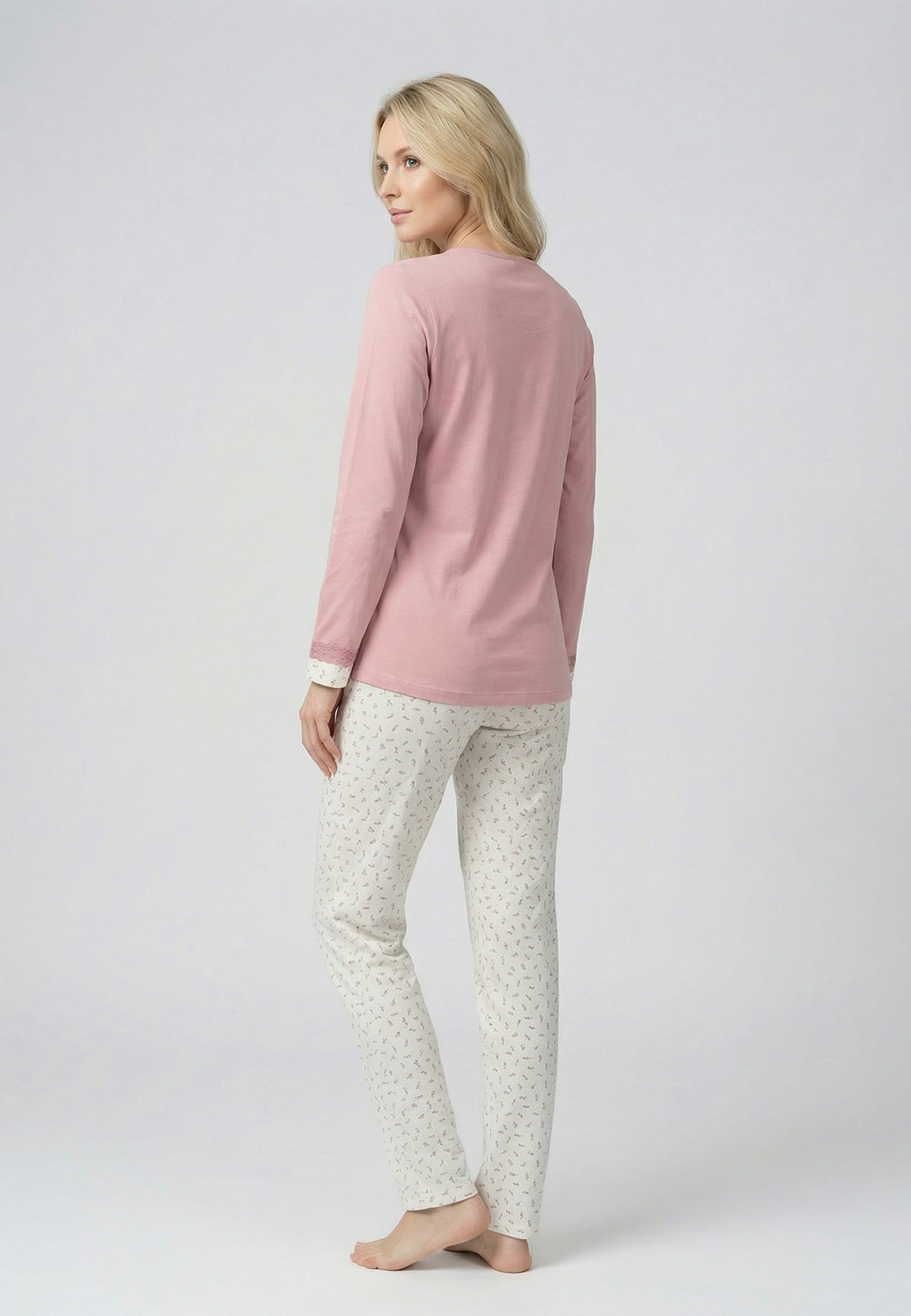 Pyjama Femme en Coton Doux