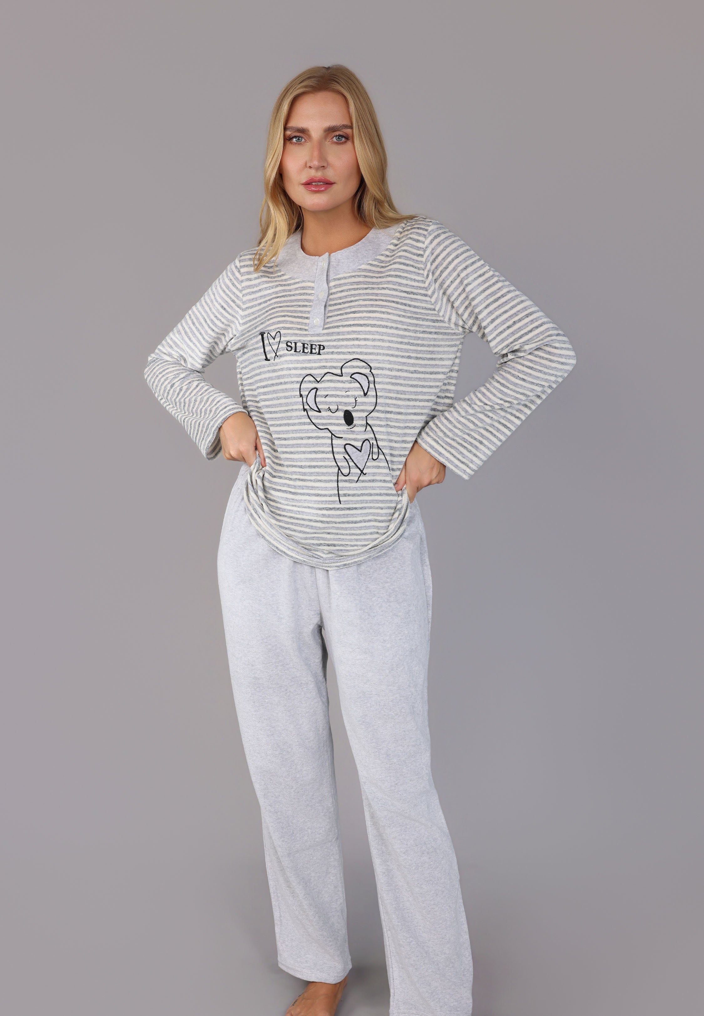 ENSEMBLE PYJAMA BRODÉ | COLLECTION MATCHY MATCHY