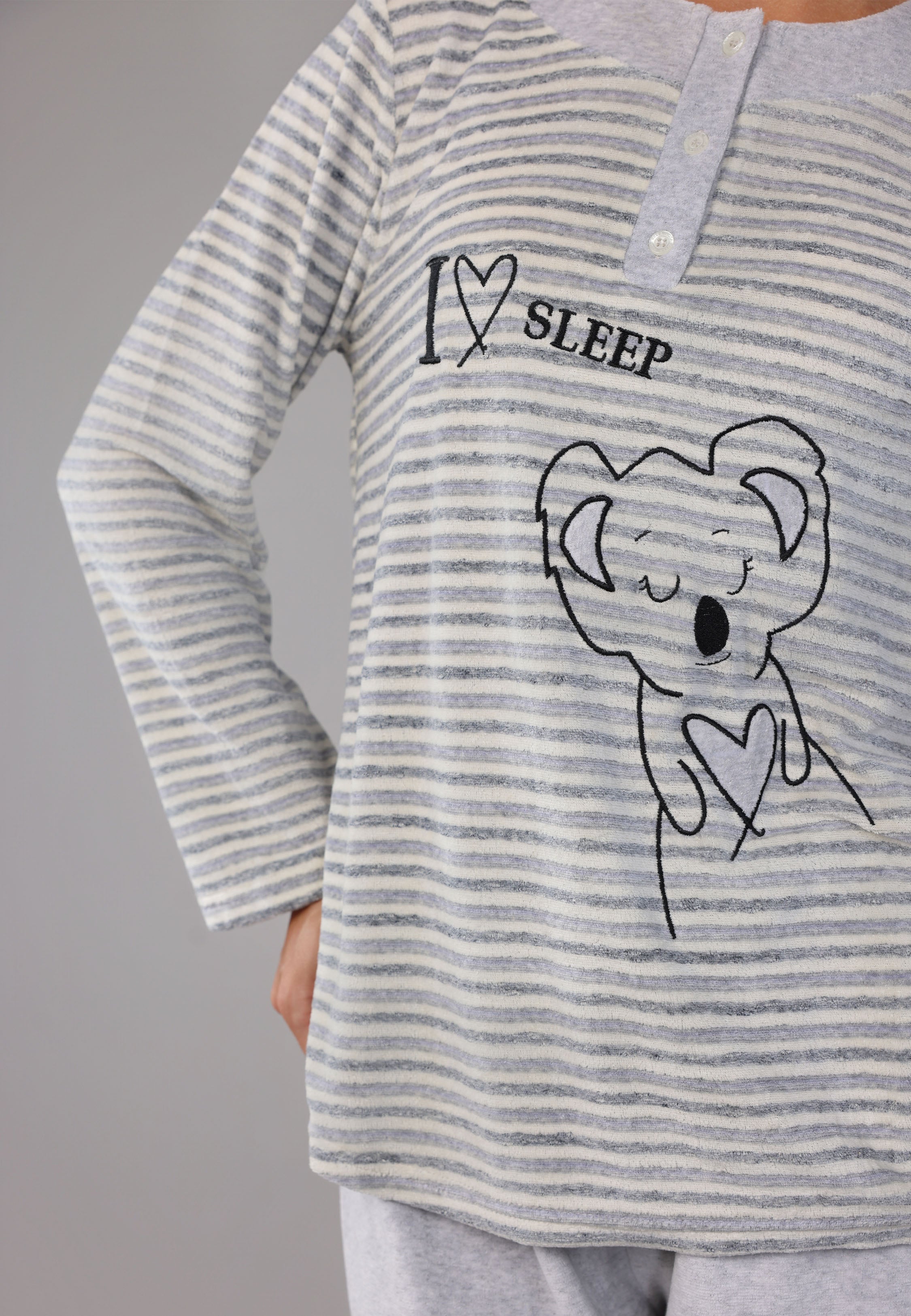 ENSEMBLE PYJAMA BRODÉ | COLLECTION MATCHY MATCHY