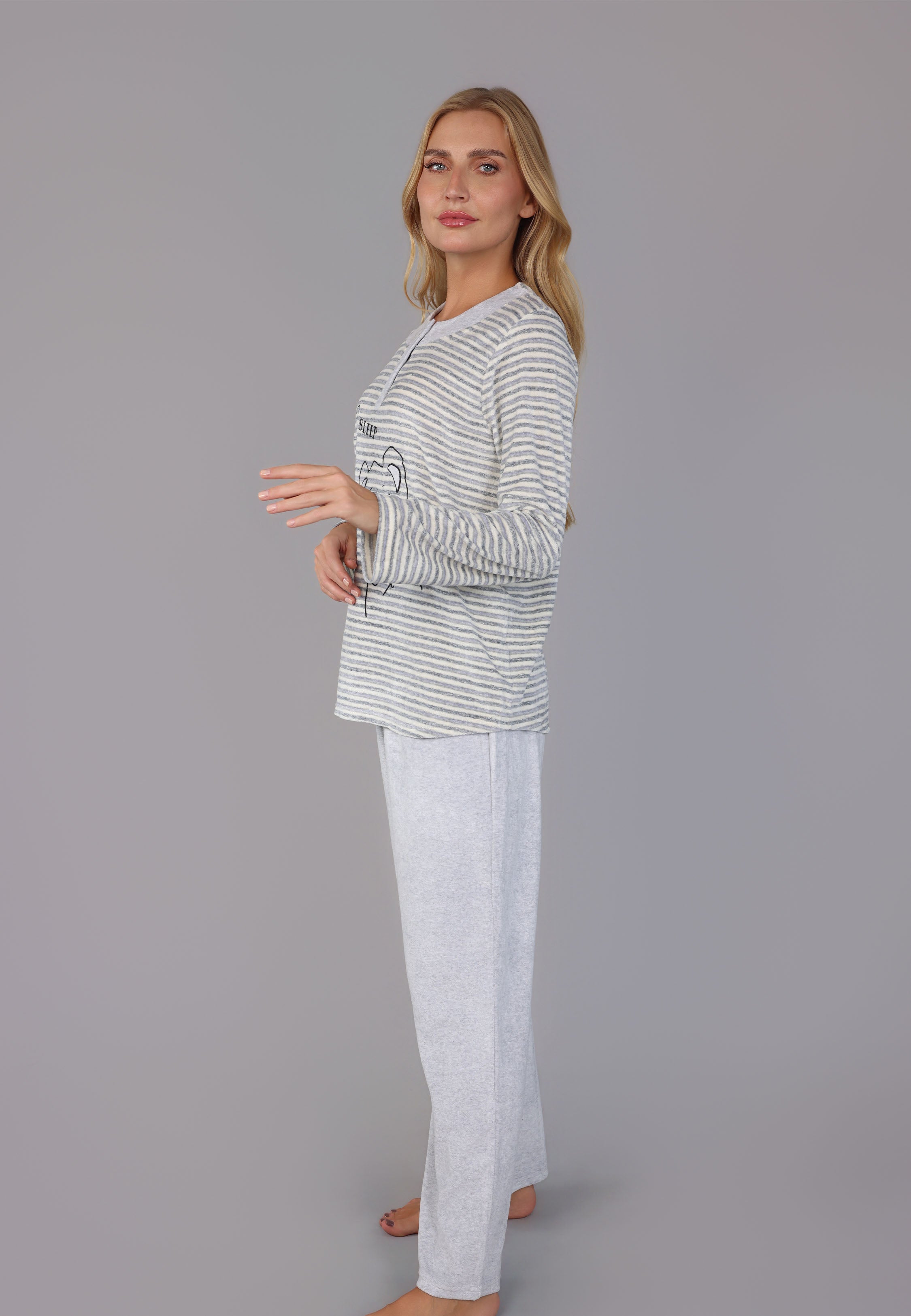 ENSEMBLE PYJAMA BRODÉ | COLLECTION MATCHY MATCHY