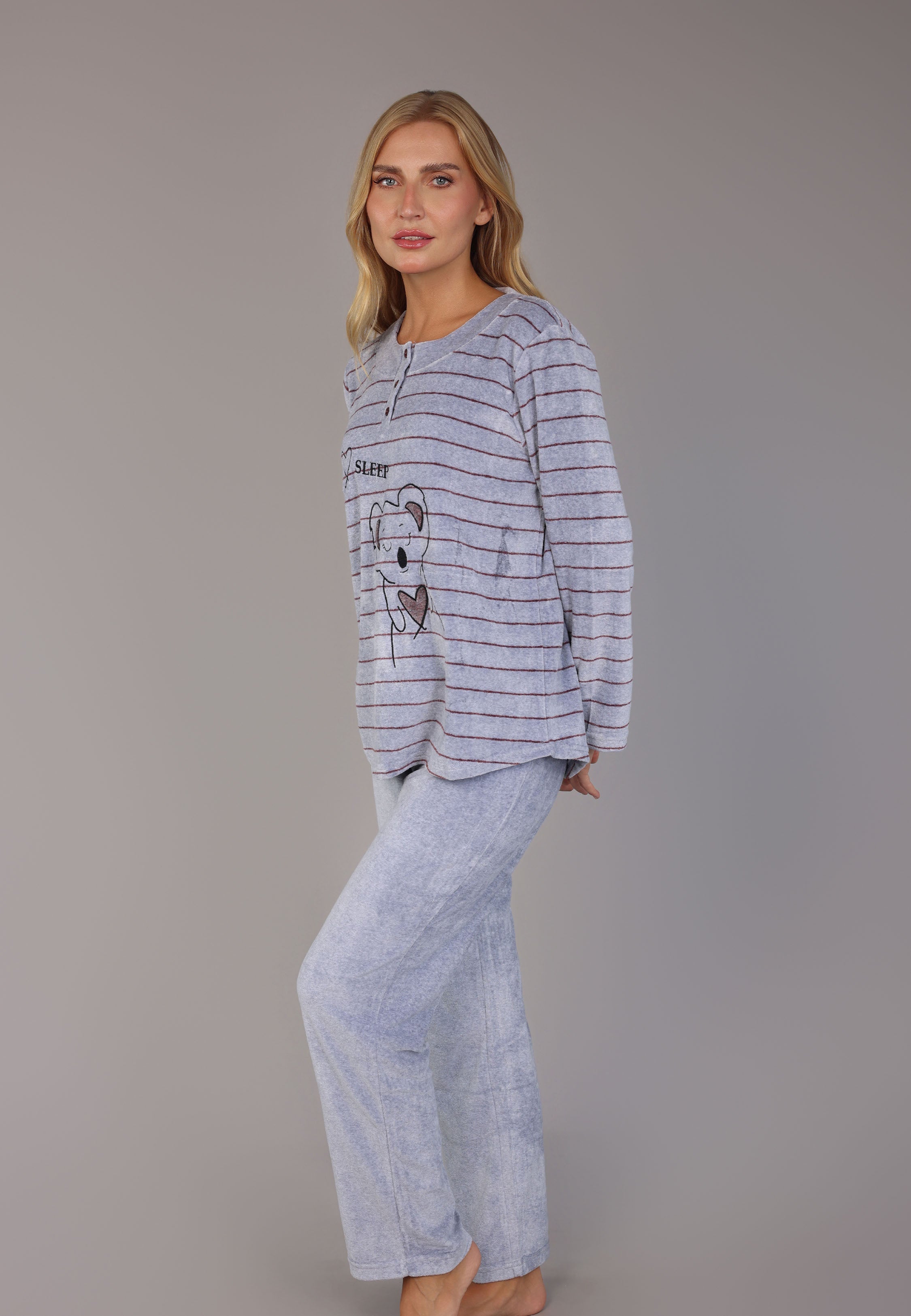 ENSEMBLE PYJAMA BRODÉ | COLLECTION MATCHY MATCHY