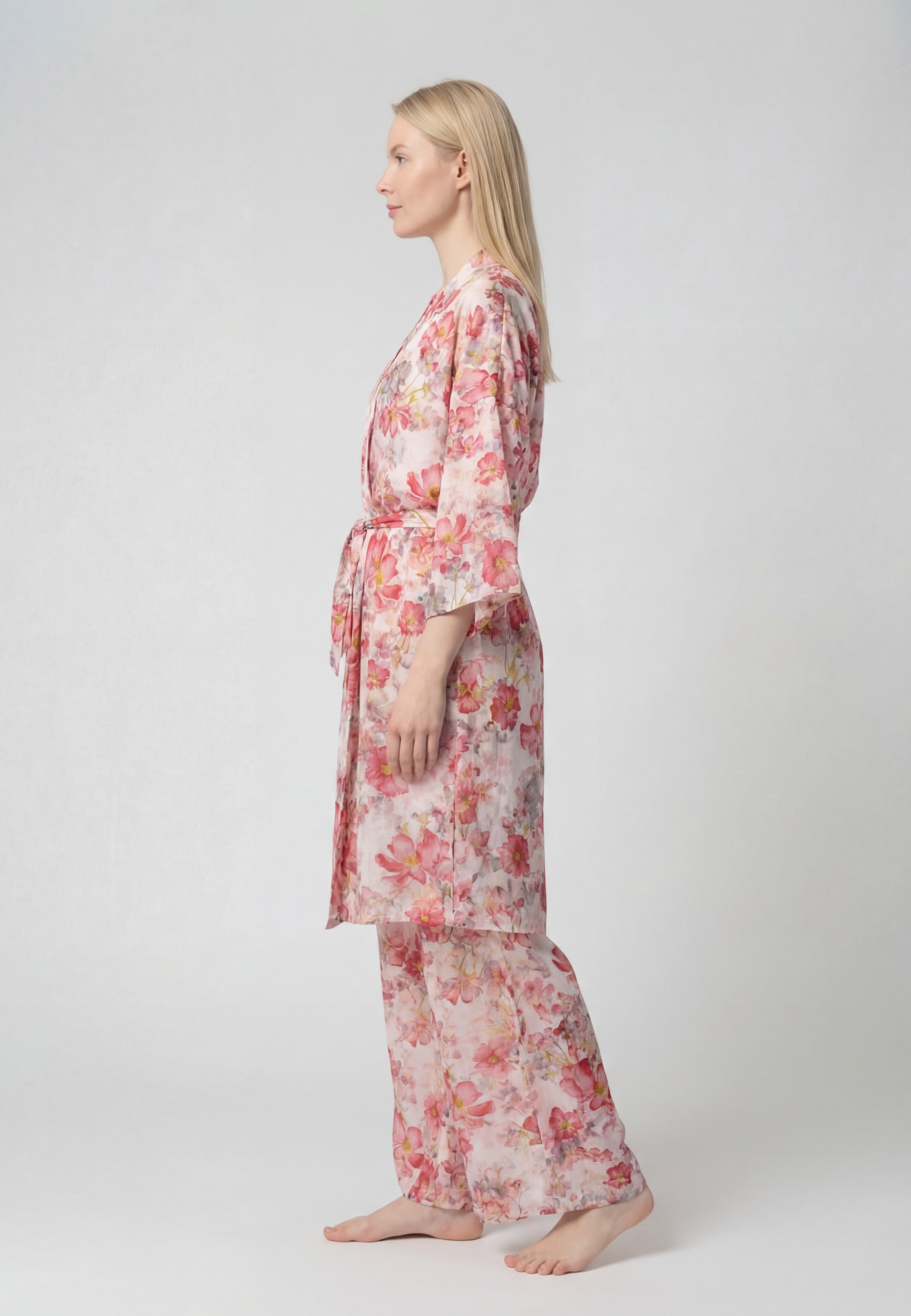Kimono Femme Imprimé Floral