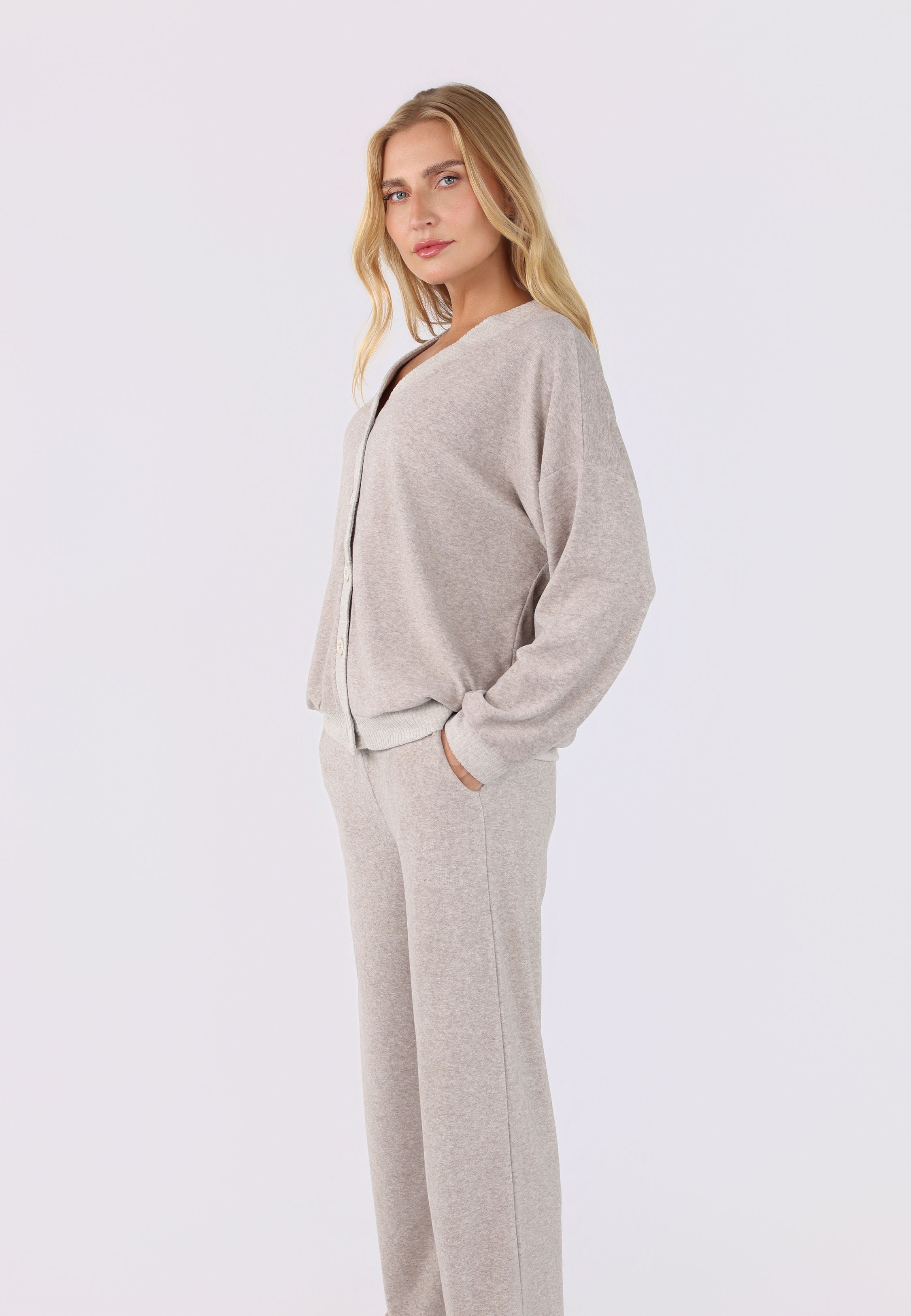 Ensemble Homewear Boutonné | Collection Relief