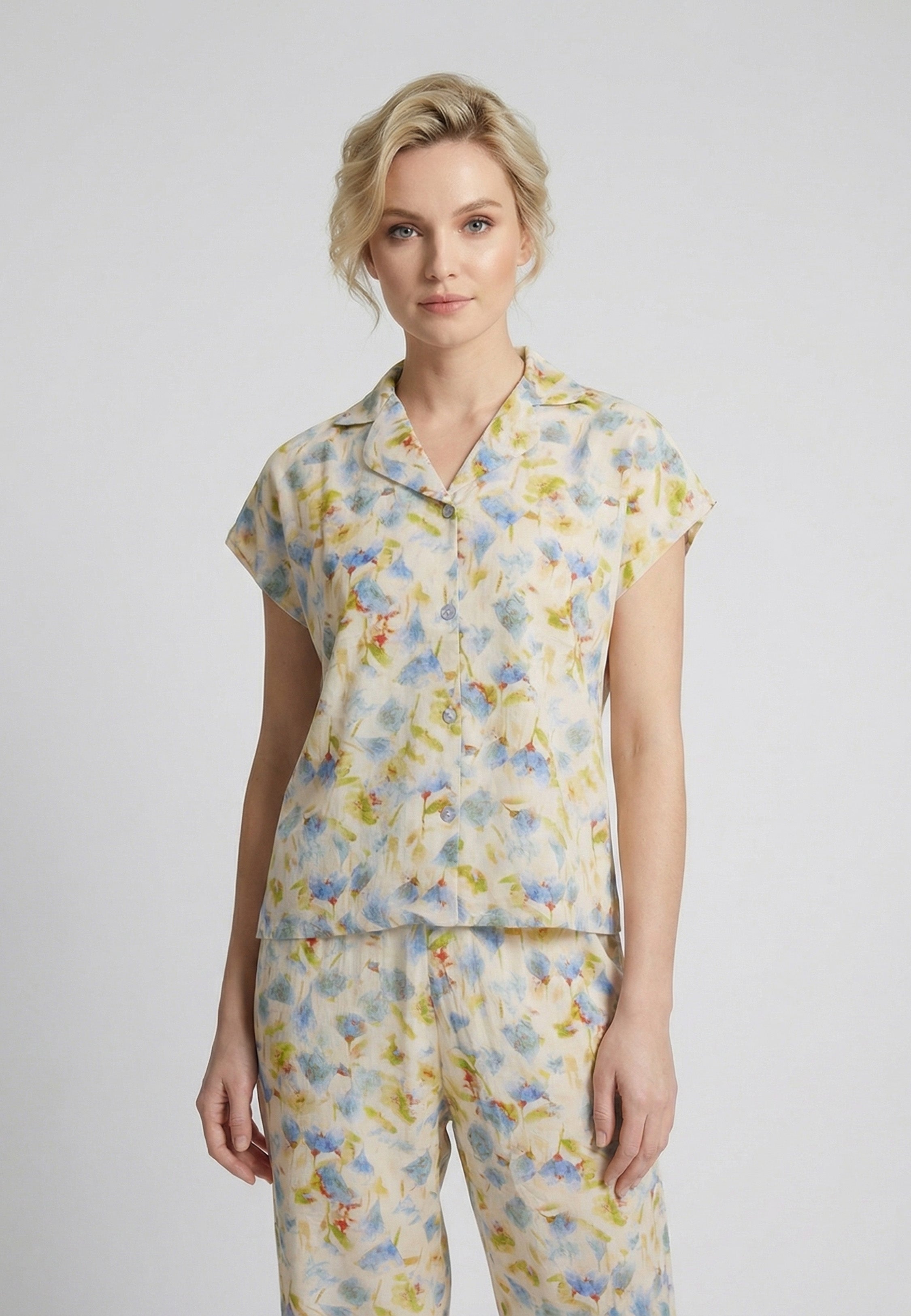 Ensemble Pyjama Femme Imprimé Floral