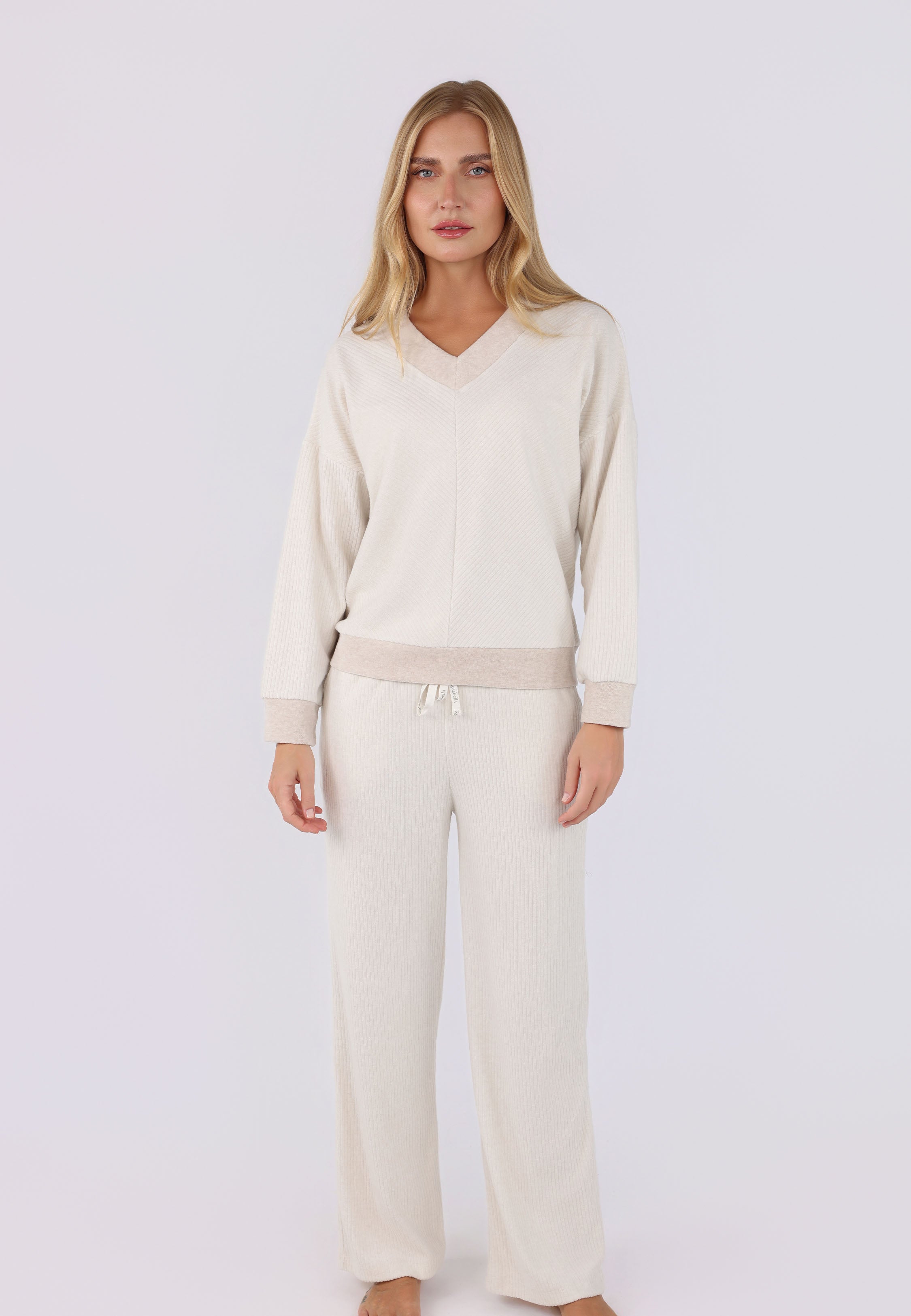 Ensemble pyjama col V | Collection Pure Cosy