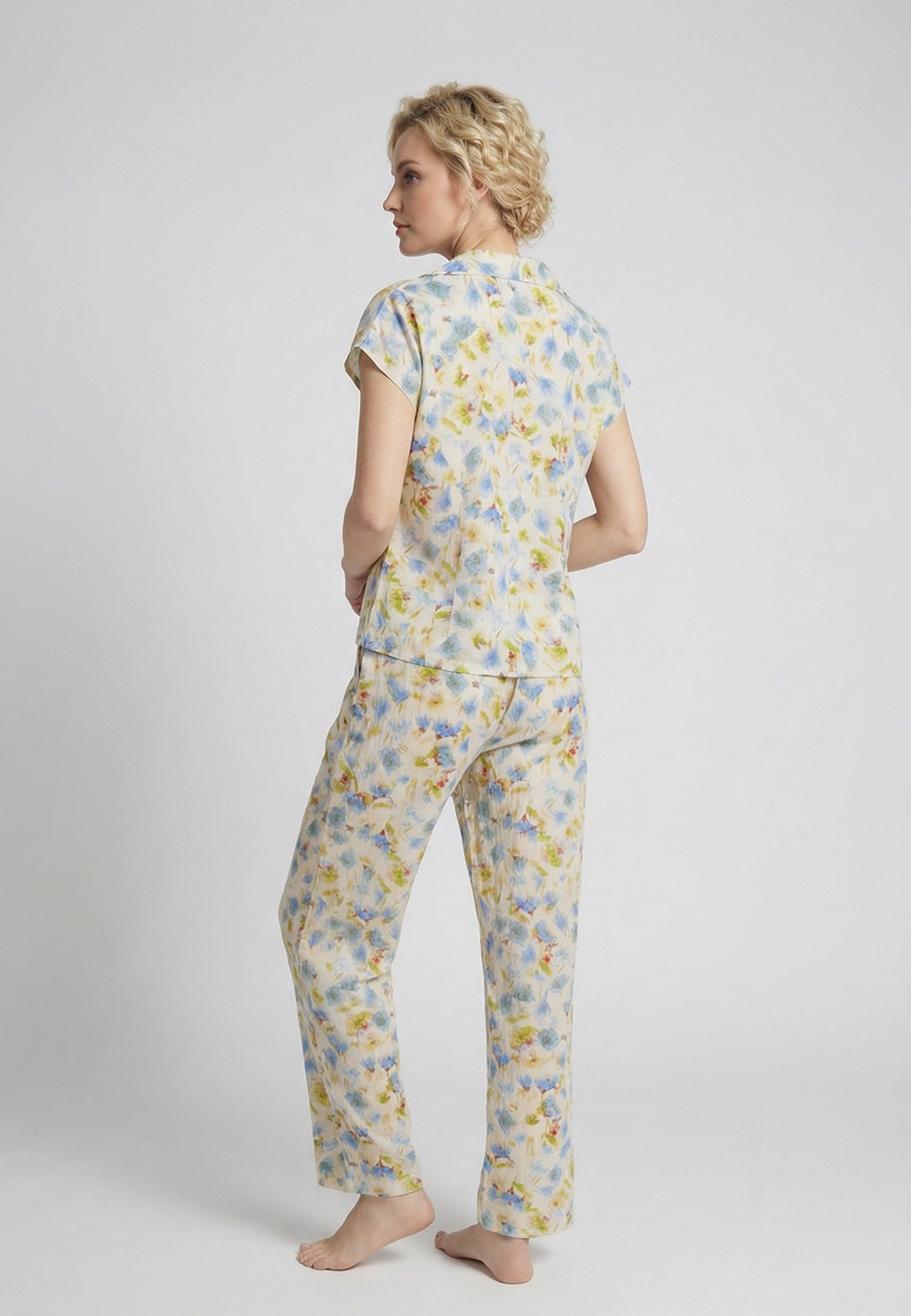 Ensemble Pyjama Femme Imprimé Floral