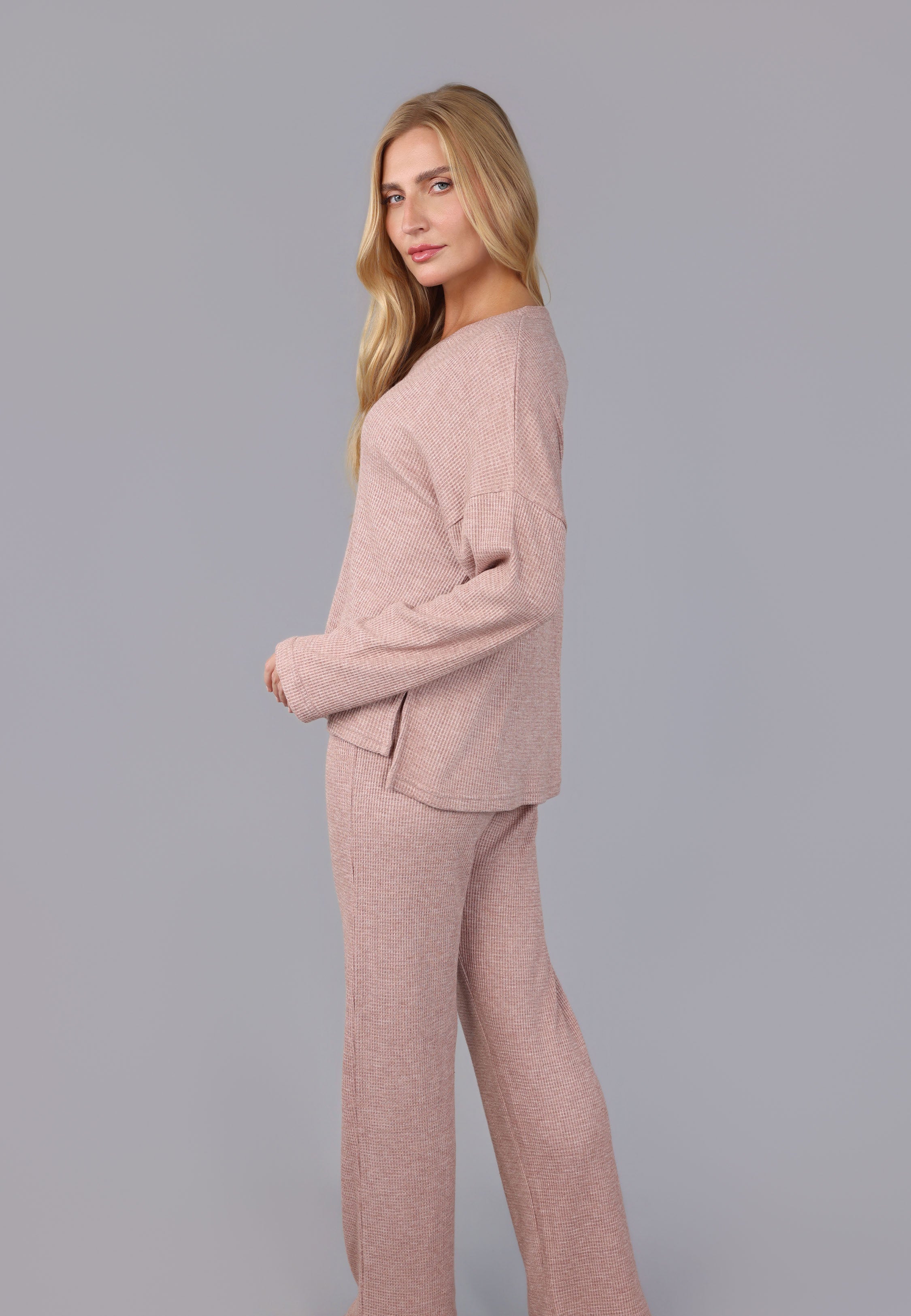 Pyjama texturé effet gaufré | Collection Waffle