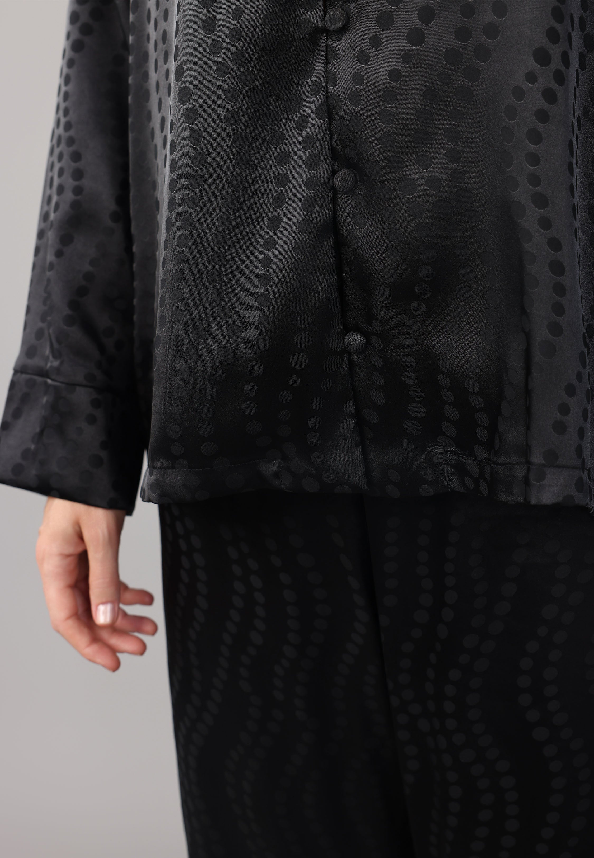 Ensemble Pyjama Boutonné en Satin
