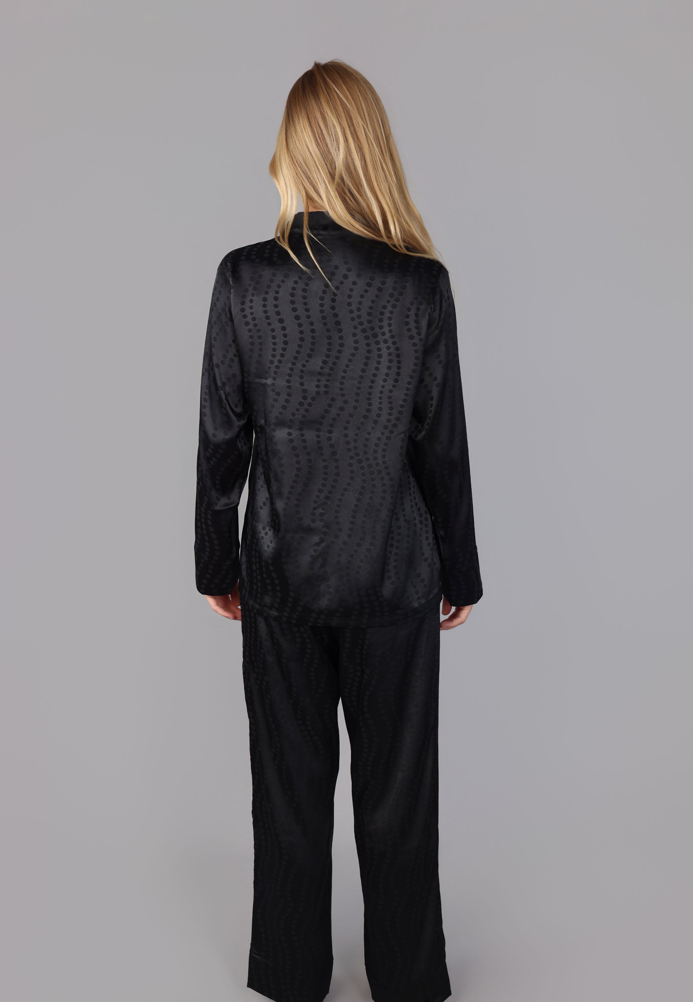 Ensemble Pyjama Boutonné en Satin