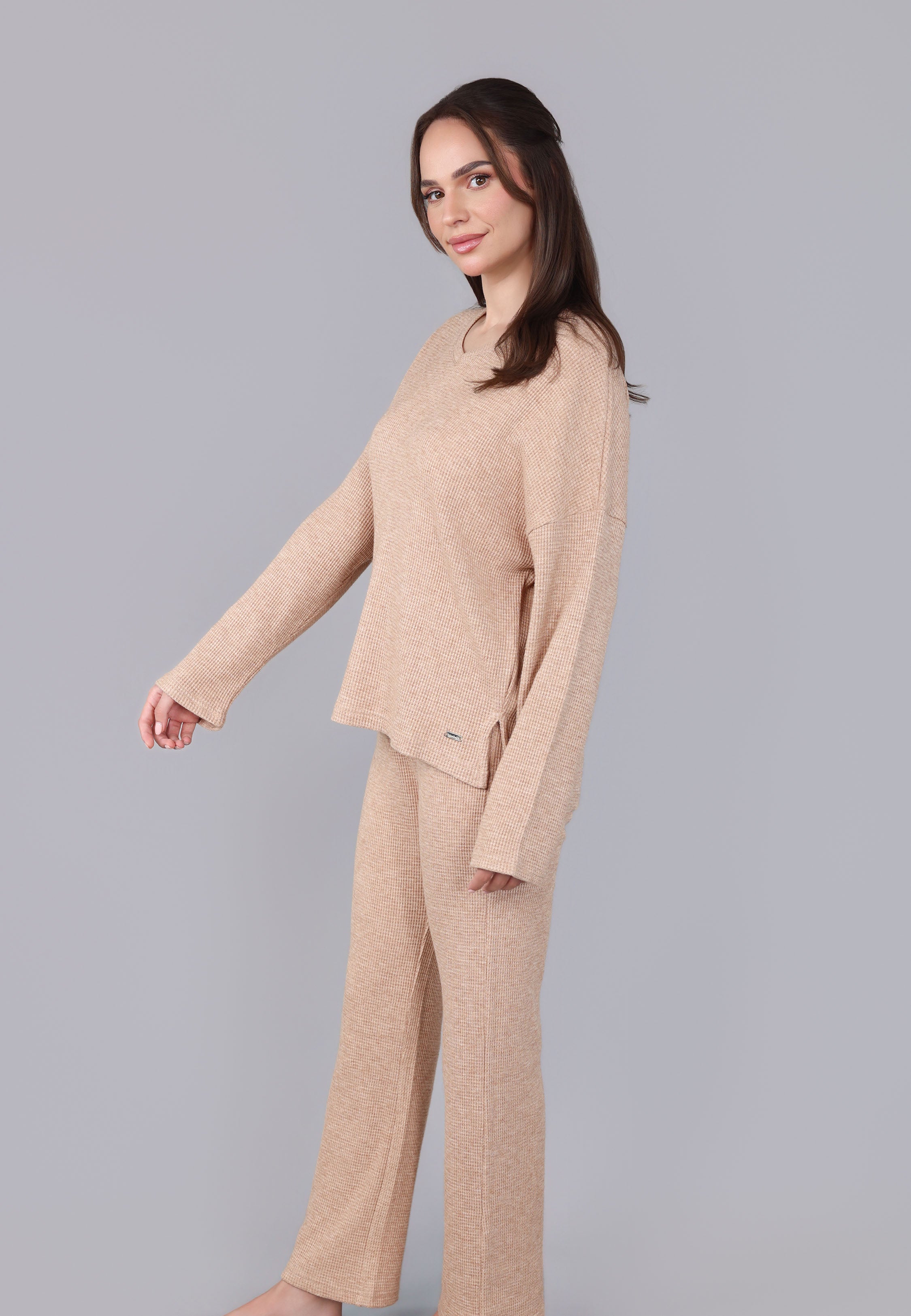 Pyjama texturé effet gaufré | Collection Waffle
