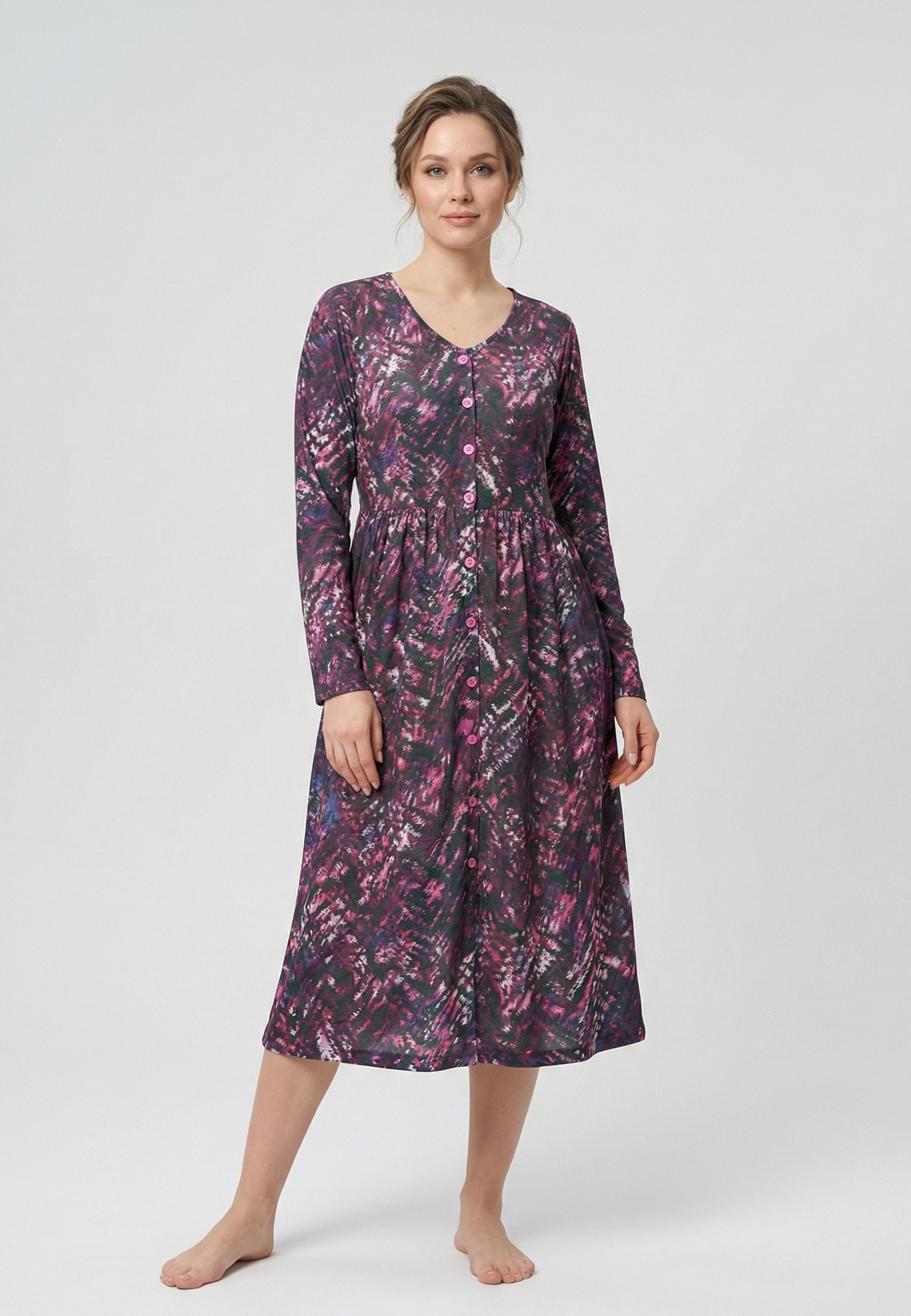 Robe Femme Imprimée Fluide