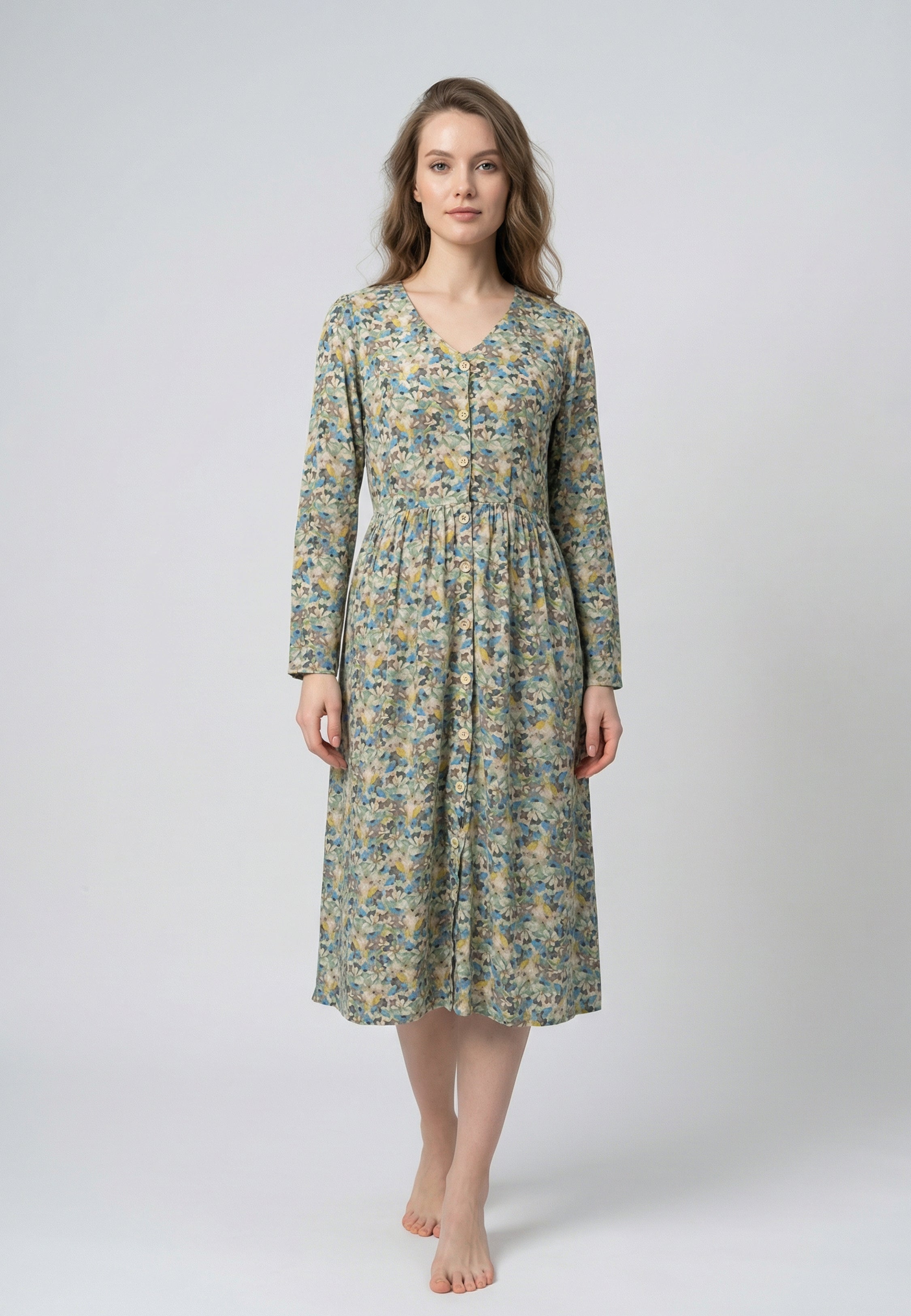 Robe Femme Imprimée Fluide