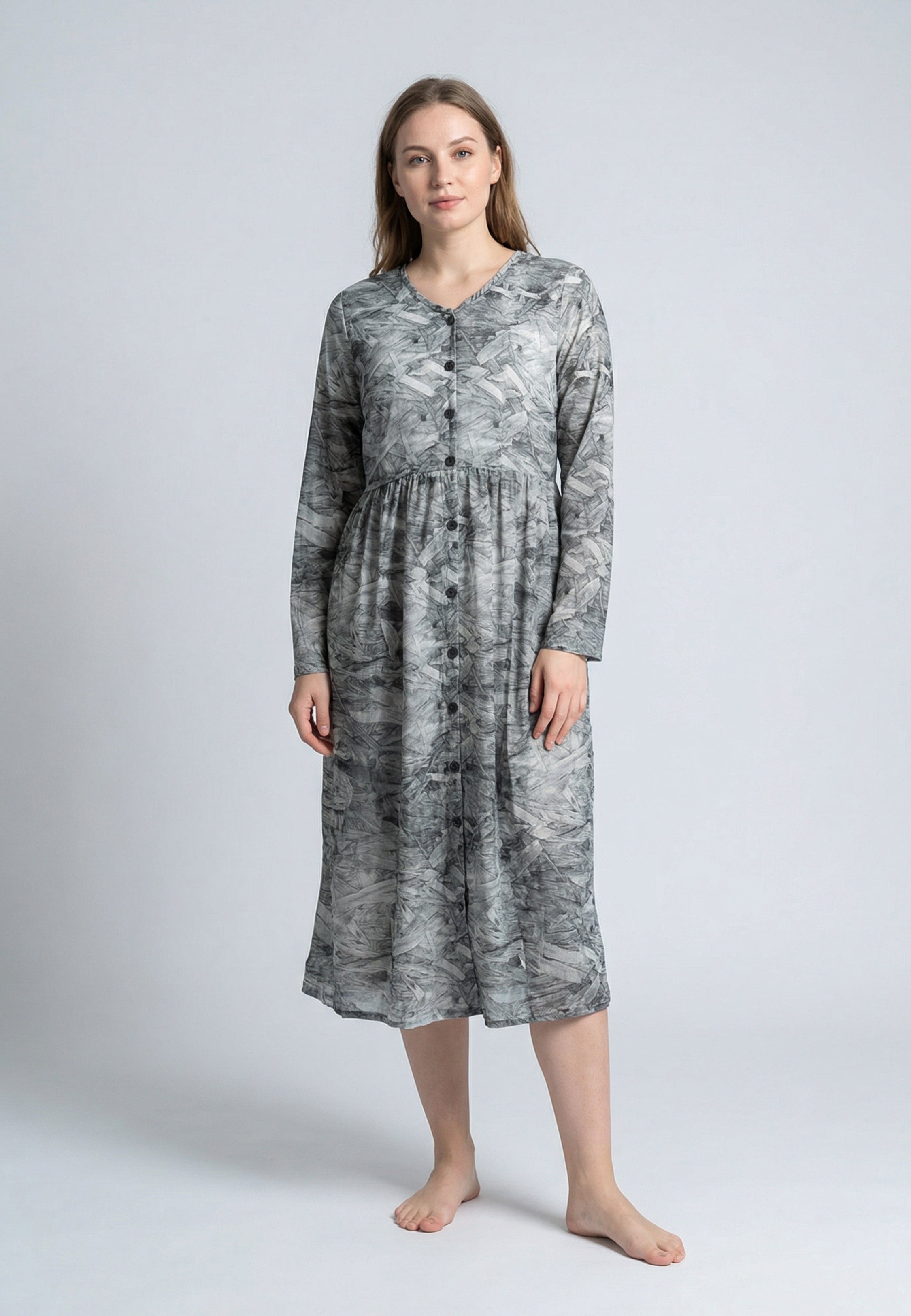 Robe Femme Imprimée Fluide